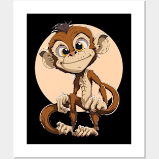 My monkey design Posters and Art